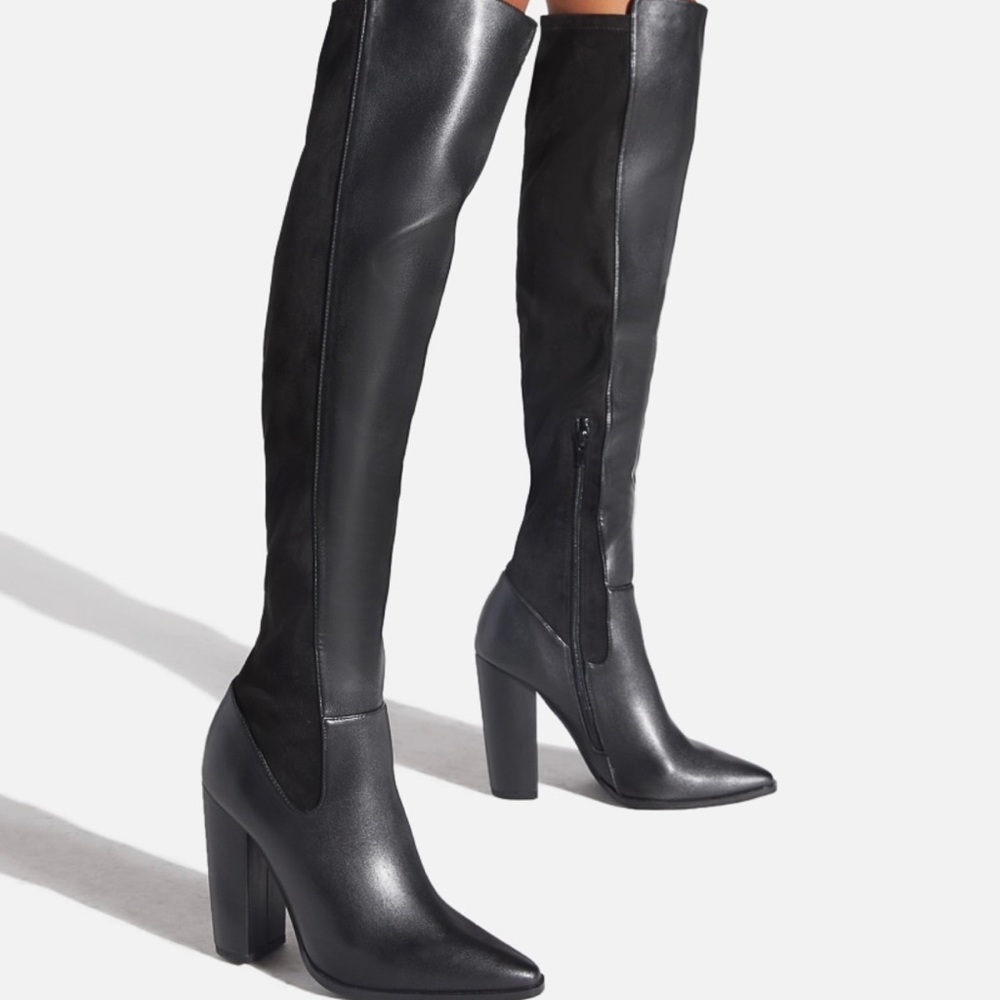 Marcina Block Heel Boot
